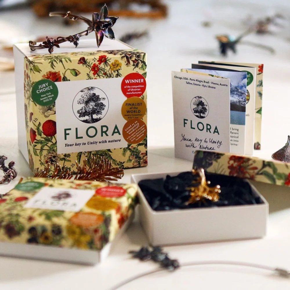 Ring in silver, Lilac - Picture 4 of 4